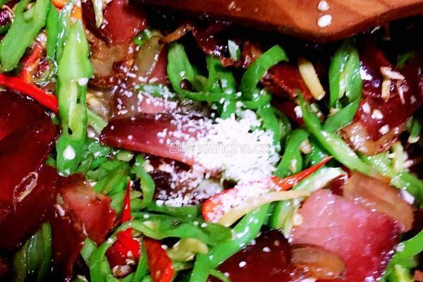 小炒腊肉的做法图解9