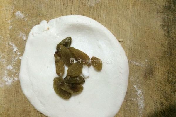葡萄干糯米饼的做法图解4