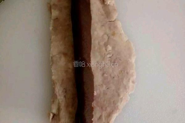 脆皮芋头豆沙卷的做法图解3