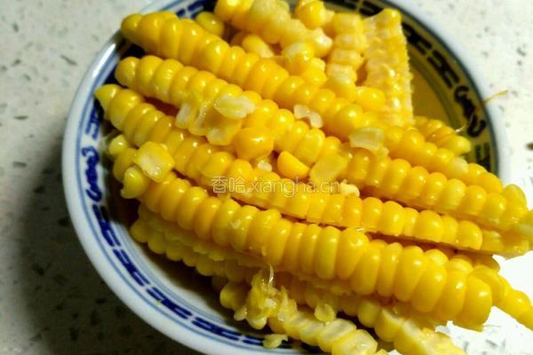 鲜榨玉米汁的做法图解3