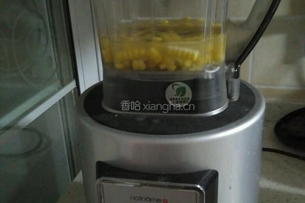 鲜榨玉米汁的做法图解4