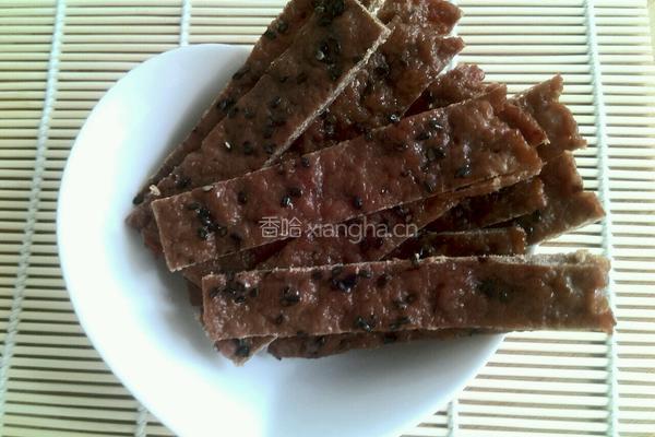 烤肉脯的做法图解11