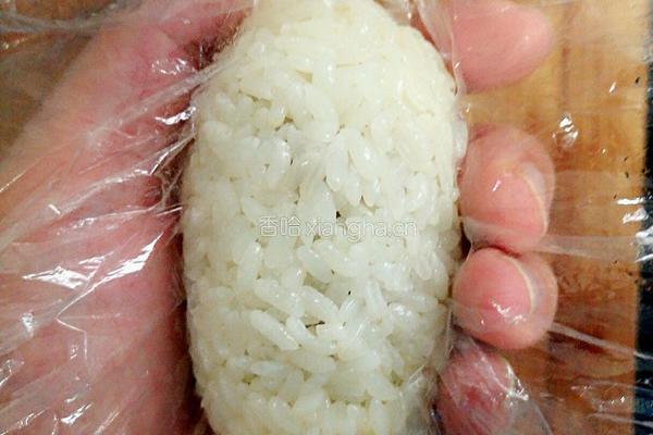 糯米饭团的做法图解3