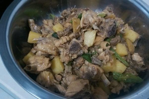 临沂炒大盘鸡的做法图解8