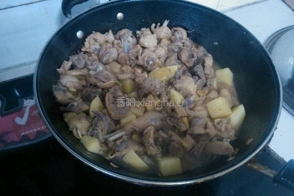 临沂炒大盘鸡的做法图解6