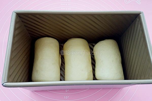 奶香土司（一次发酵法）的做法图解9