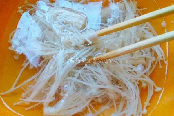 剁椒蚝油金针菇的做法图解7