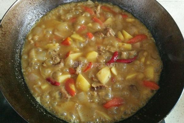 咖喱牛肉饭的做法图解4
