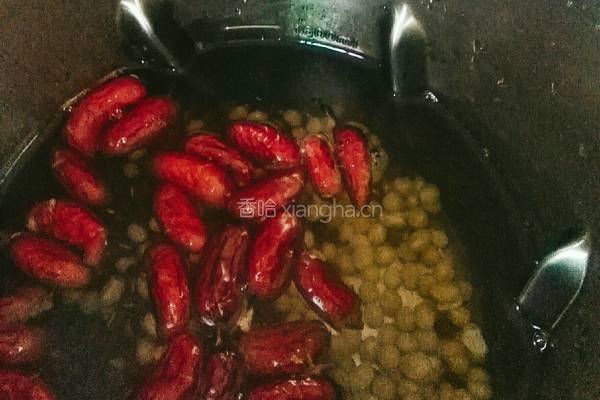 红豆红枣豆浆的做法图解4