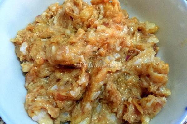 玉子豆腐蒸肉丸的做法图解2