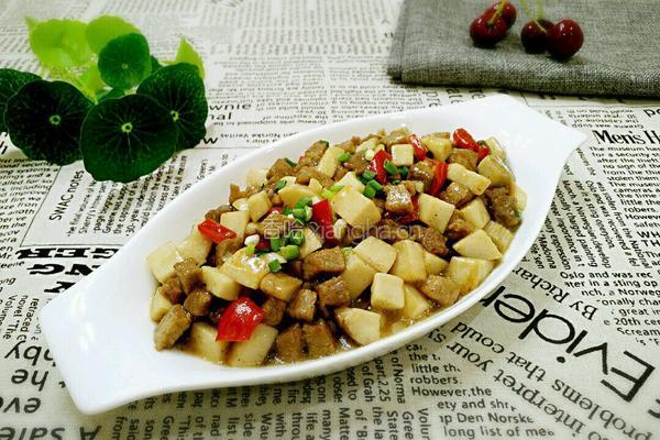 杏鲍菇炒牛肉的做法图解11