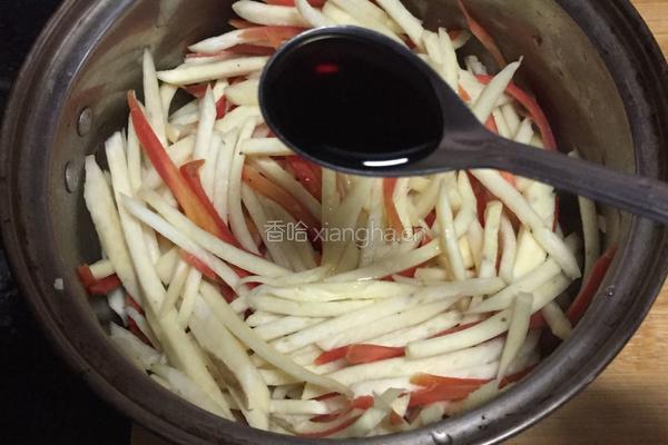 凉拌茭白的做法图解4