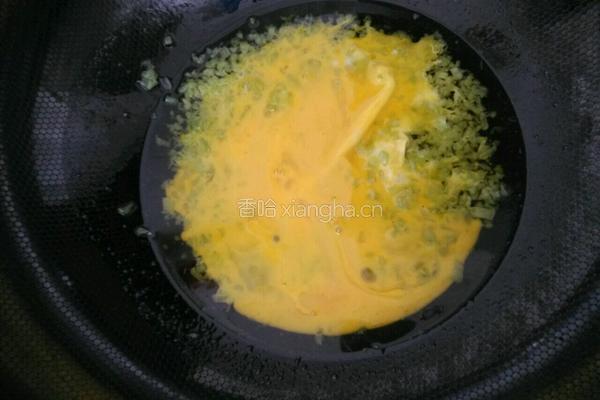 苦瓜烘蛋的做法图解6