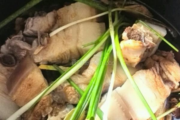 霉菜笋干烧肉的做法图解5