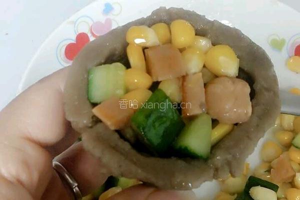 红薯面窝窝头的做法图解5