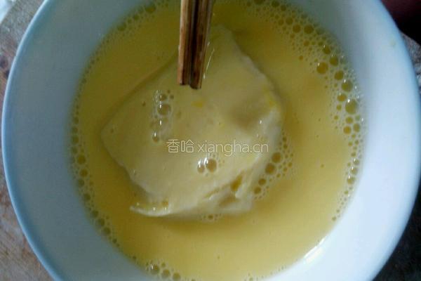鸡蛋煎馒头的做法图解3
