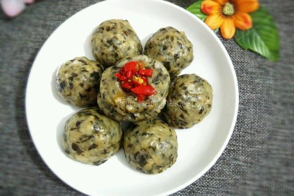 红薯叶馍的做法图解13