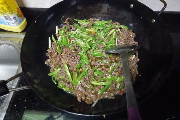 青椒牛肉的做法图解4