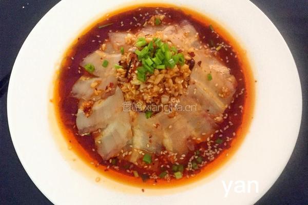 蒜泥白肉的做法图解5