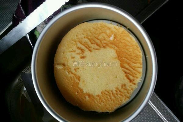 芒果慕斯蛋糕（8寸）的做法图解1