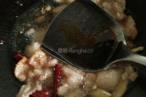五花肉炒豇豆的做法图解5