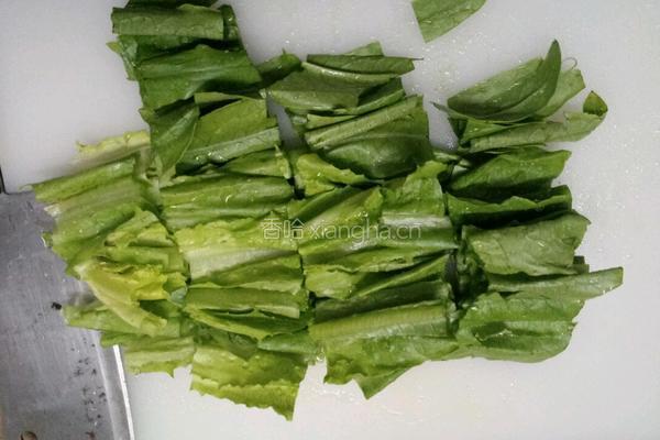 蒜蓉油麦菜的做法图解3