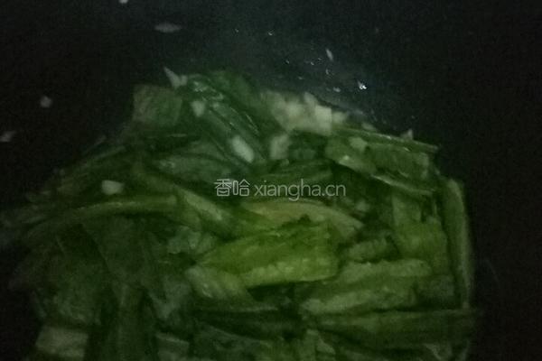 蒜蓉油麦菜的做法图解7