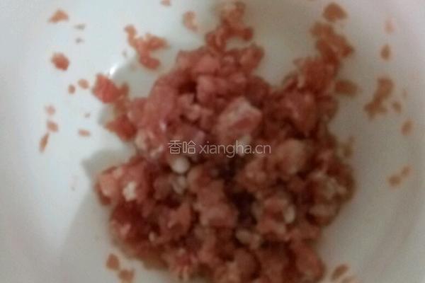 鲜虾肉沫蒸蛋羹的做法图解2