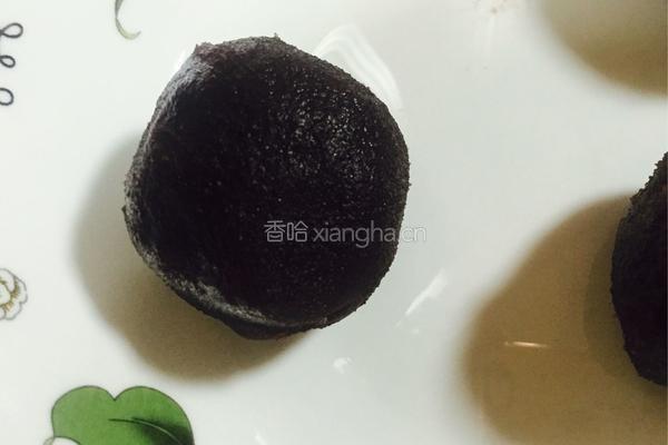 蛋黄酥月饼简单版的做法图解4
