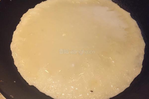 火腿肠鸡蛋卷饼的做法图解4