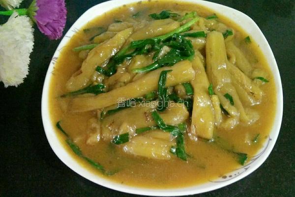 茄子炒韭菜的做法图解8