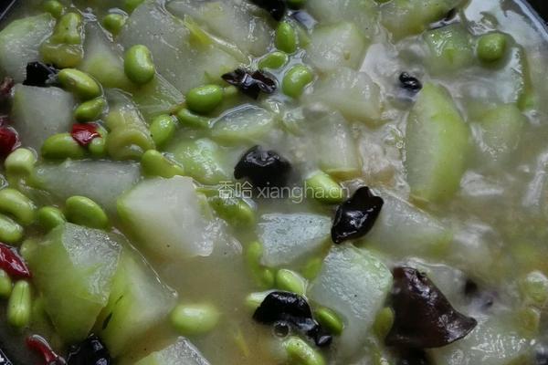 毛豆炖冬瓜的做法图解7