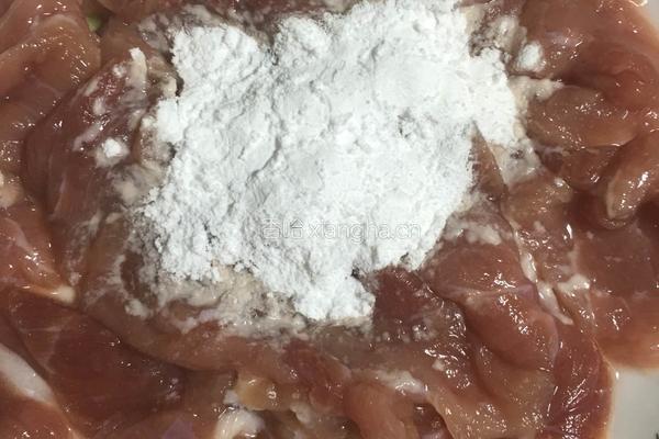 花菜炒肉片的做法图解5