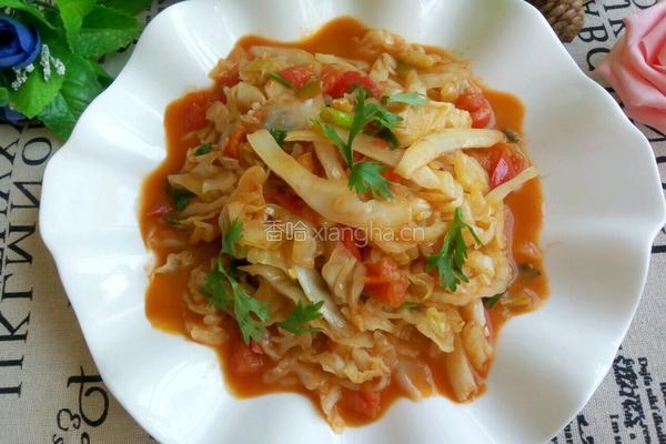 大头菜炒西红柿的做法图解10