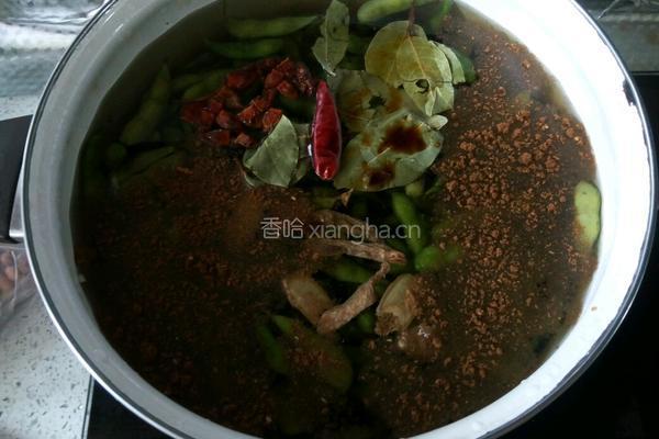 烀毛豆的做法图解4