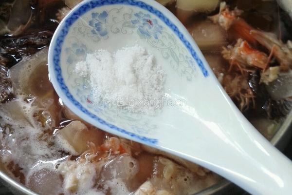 虾仁红菇冬瓜汤的做法图解8