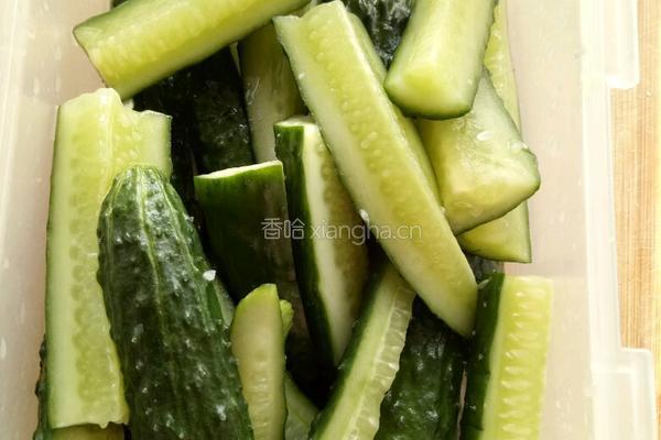 腌黄瓜的做法图解1