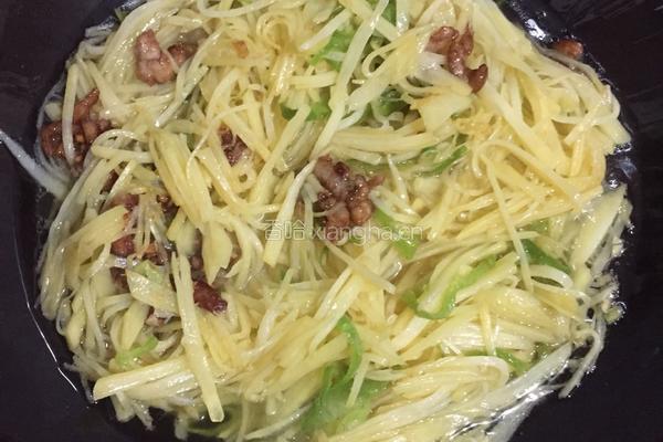 红烧土豆丝的做法图解11