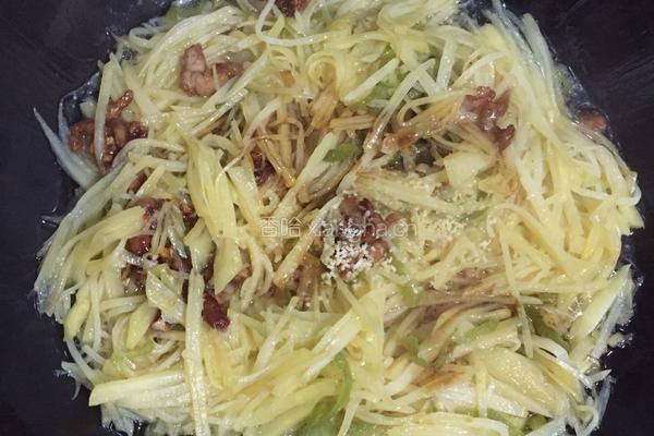 红烧土豆丝的做法图解12