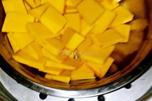 黑芝麻南瓜饼的做法图解2