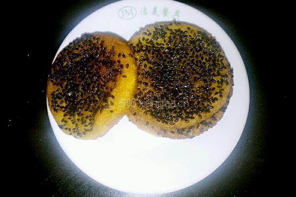 黑芝麻南瓜饼的做法图解17