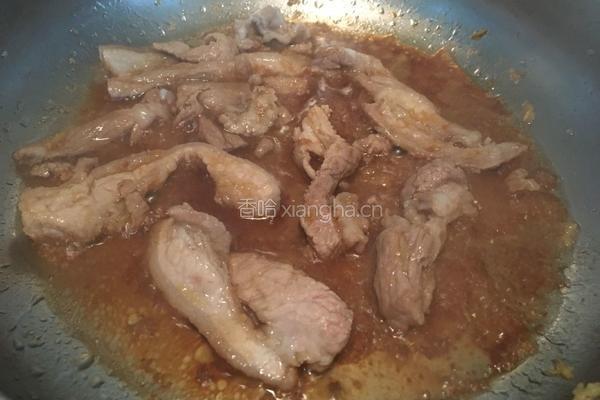 姜汁烧肉米汉堡的做法图解2