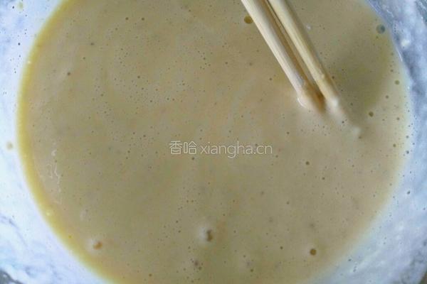 香蕉松饼的做法图解5