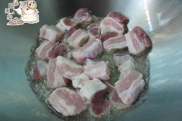 红烧肉炖土豆的做法图解4