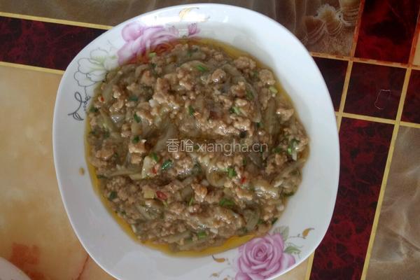茄子肉末的做法图解7