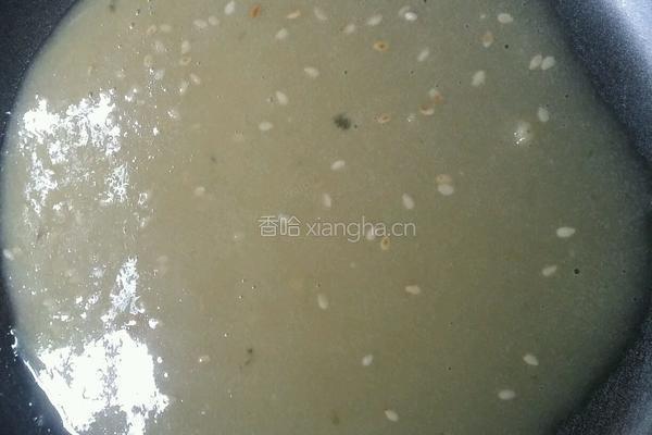 芝麻蛋卷的做法图解4
