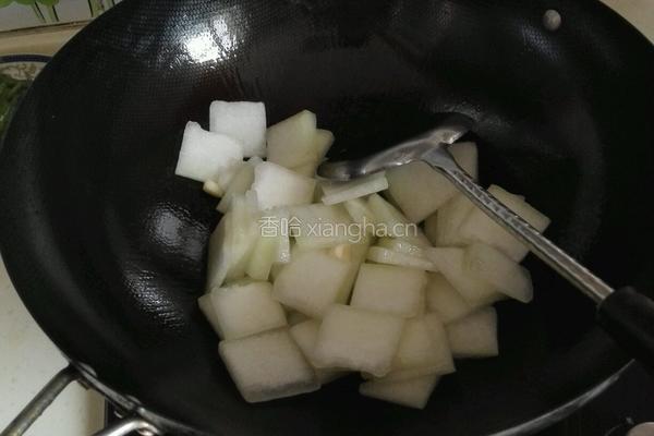 冬瓜虾米的做法图解4