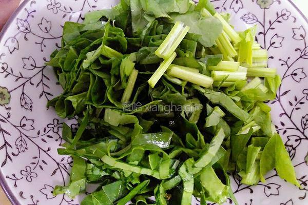 菠菜蛋花汤的做法图解3