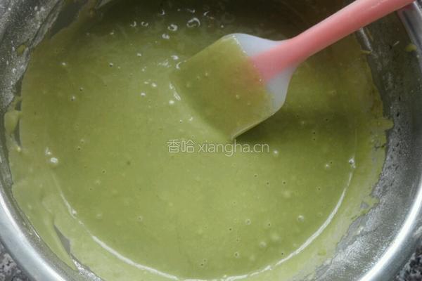 蜂蜜抹茶马芬的做法图解5