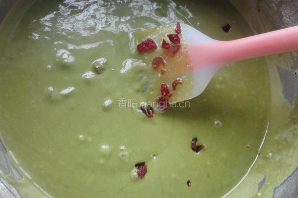 蜂蜜抹茶马芬的做法图解6